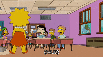 Lisa Simpson Desk GIF by The Simpsons