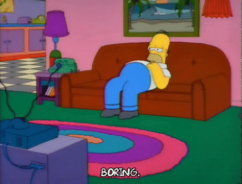 Boring-homer GIFs - Get the best GIF on GIPHY