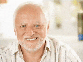 giuls990 shining jack nicholson harold hide the pain harold GIF