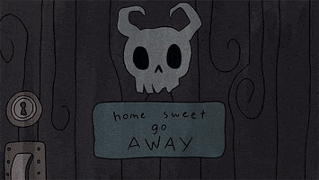 go away home GIF by Cartoon Hangover