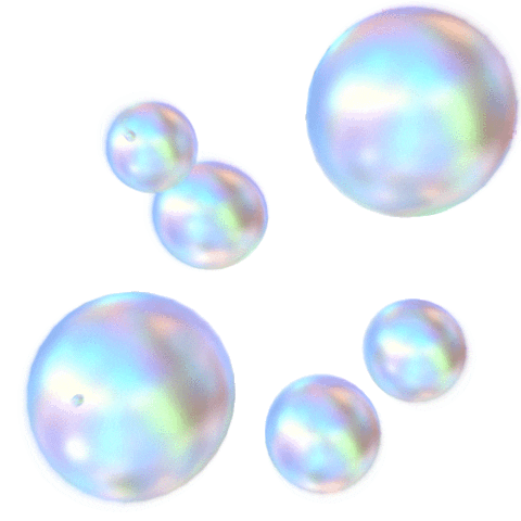 Bubbles Effects Sticker by Stefanie Franciotti