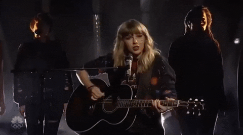 Taylor Swift Singing GIF by Saturday Night Live - Find & Share on GIPHY