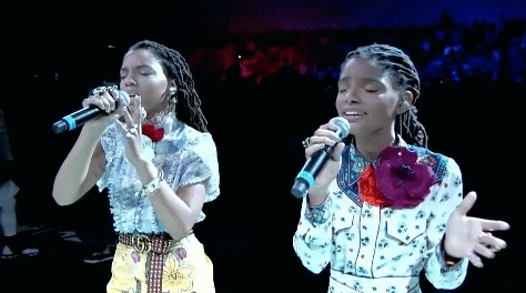 chloe and halle
