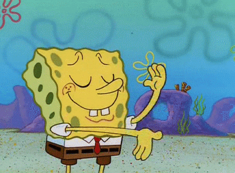 My Work Is Done Reaction GIF by SpongeBob SquarePants - Find & Share on GIPHY