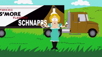 alcohol cleavage GIF by South Park 