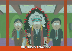 happy shocked GIF by South Park
