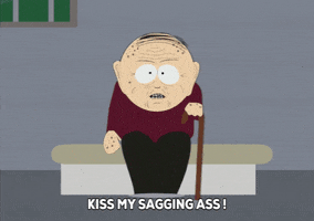 Angry Old Man GIF by South Park