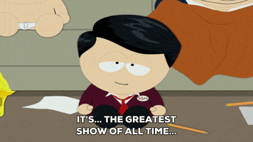 watching tv annoucement GIF by South Park 