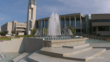 Fountain GIF by Missouri State University
