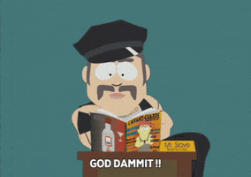 reading sitting at desk GIF by South Park 