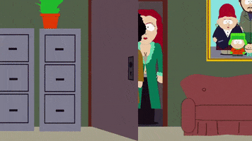 friends entering GIF by South Park 