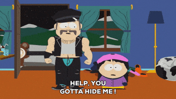 butters stotch running GIF by South Park 