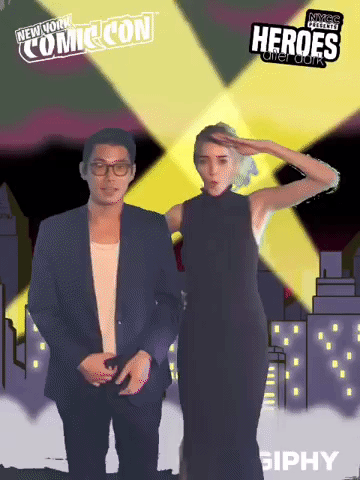 Heroesafterdark GIF by New York Comic Con Presents Heroes After Dark