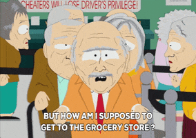 cane old people GIF by South Park 