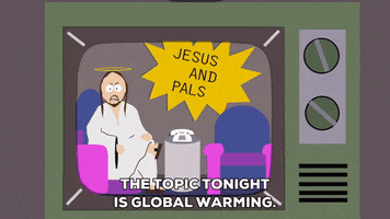 global warming jesus GIF by South Park 
