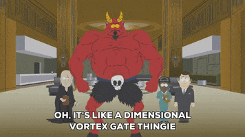 satan explaining badly GIF by South Park 
