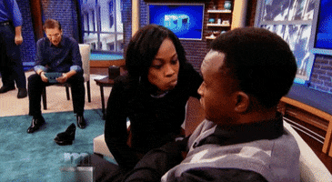 Lies Stare Down GIF by The Maury Show