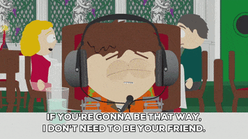 bye felicia unfriend GIF by South Park 