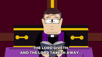 church preaching GIF by South Park 