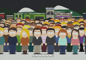 awkward crowd GIF by South Park 