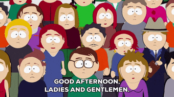 crowd ladies GIF by South Park 