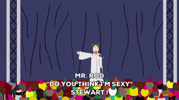 rod stewart singing GIF by South Park 