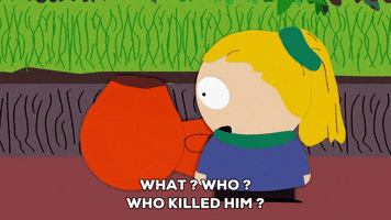 wondering kenny mccormick GIF by South Park 