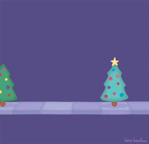 christmas tree GIF by Caro Martini - Find & Share on GIPHY