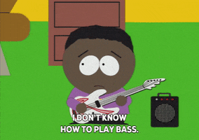 token black guitar GIF by South Park 