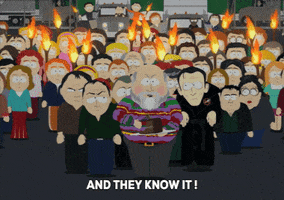 rob reiner mob GIF by South Park 