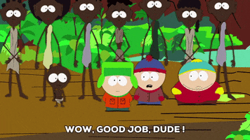 eric cartman good job GIF by South Park 