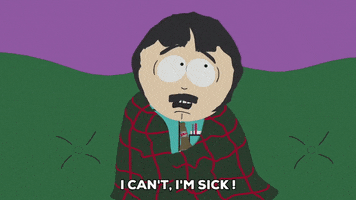 sick randy marsh GIF by South Park 