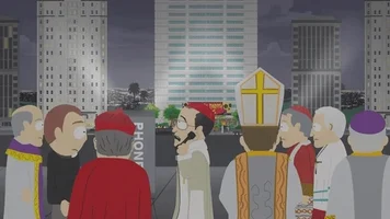 pope priest GIF by South Park