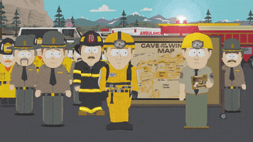 rescue survival GIF by South Park 