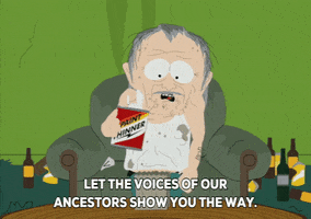 voices visions GIF by South Park 