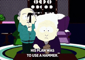 killing bleeding GIF by South Park 