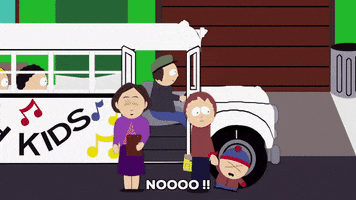 stan marsh bus GIF by South Park 