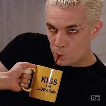 Buffy The Vampire Slayer Coffee GIF