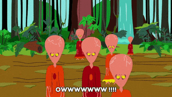 shock aliens GIF by South Park 