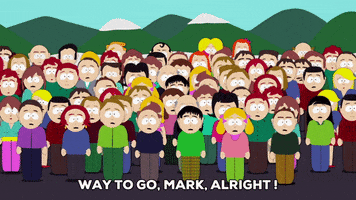 cheering motivating GIF by South Park 
