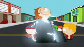 eric cartman malfunctioning GIF by South Park 