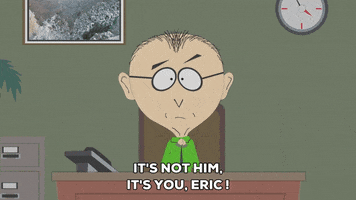 sitting mr. mackey GIF by South Park 