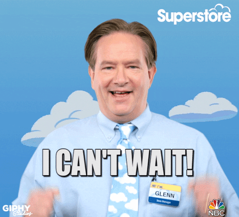 Excited Mark Mckinney GIF by Superstore - Find & Share on GIPHY