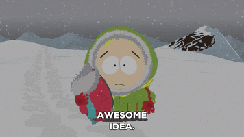 excited butters stotch GIF by South Park 