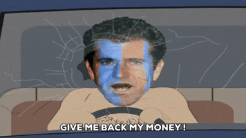 driving mel gibson GIF by South Park 