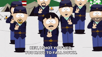 shooting civil war GIF by South Park 