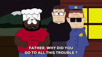 angry chef GIF by South Park 