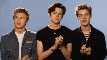 sarcastic clap GIF by New Hope Club