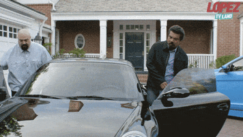 tv land car GIF by Lopez on TV Land