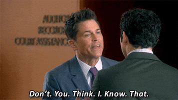 Dont You Think I Know That Fox Tv GIF by The Grinder